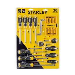 [STMT60220-LA] Stanley CushionGrip Screwdrivers - Set of 20