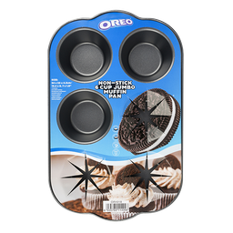 [OR1018] Oreo 6-cup Jumbo Muffin Pan 34x22x4.5cm