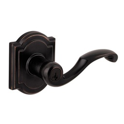 [93540-011 / 354MDL ARB 11P / 354MDL-ARB-11P] Baldwin Prestige Madrina Entry Lever Featuring SmartKey, Venetian Bronze