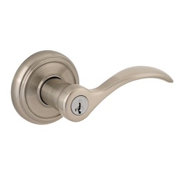 [93540-010 / 354TBL RDB 15 S] Baldwin Prestige Tobin Entry Lever with SmartKey, Satin Nickel