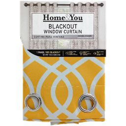 [715-1423625] Home &amp; You Blackout Window Curtain, Single Panel