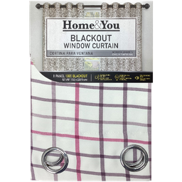 [715-1423619] Home &amp; You Blackout Window Curtain, Single Panel