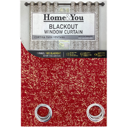 [715-1423617] Home &amp; You Blackout Window Curtain, Single Panel