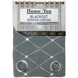 [715-1413645G] Home &amp; You Blackout Window Curtain, Single Panel