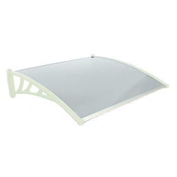 [D1212H-P RHA26929 / D1212H-P WHITE] Royal Homes Awning 47.2 x 47.2 In. White