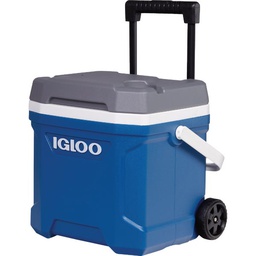 [34825] Igloo Latitude 2-Wheeled Cooler 16 Qt., Blue