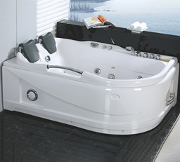 [A006 RHJB27253] Royal Homes Jacuzzi Bathtub Left Side 66.9 x 47.2 x 26.7 In.