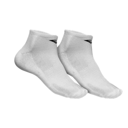 [EVSX2P4013-WT] Everlast Ankle Socks (Size 10-13) Poly 2-Pack, White