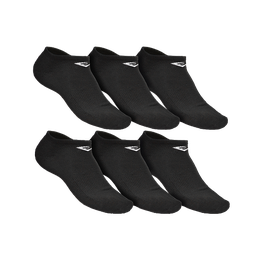 [EVSX6P3911-BK] Everlast Short Socks (Size 9-11) Poly 6-Pack, Black