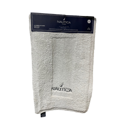 [GOZO40X60WH] Nautica Bath Mat 15.75 x 23.5 In. White