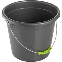 [HA1372(ST)] Smart Savers Poly Bucket 10 Qt. Black