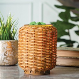 [RWWLN] Candle Warmers Illumination Fragrance Warmer, Wicker Lantern