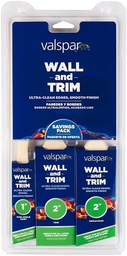 [882569300] Valspar 3pc Paintbrush Set Wall/ Trim 1 In./ 2 In.