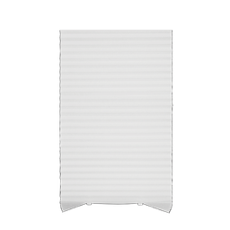 [KC20205232WH] Kenneth Cole Temporary Pleated Blinds, White  /35x90''