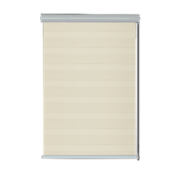 [KC202052322BG] Kenneth Cole Luxury Zebra Blinds (Blackout), Beige /29x90''