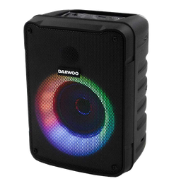 [DE-PS-1827] Daewoo Portable Rechargeable Party Speaker, Black